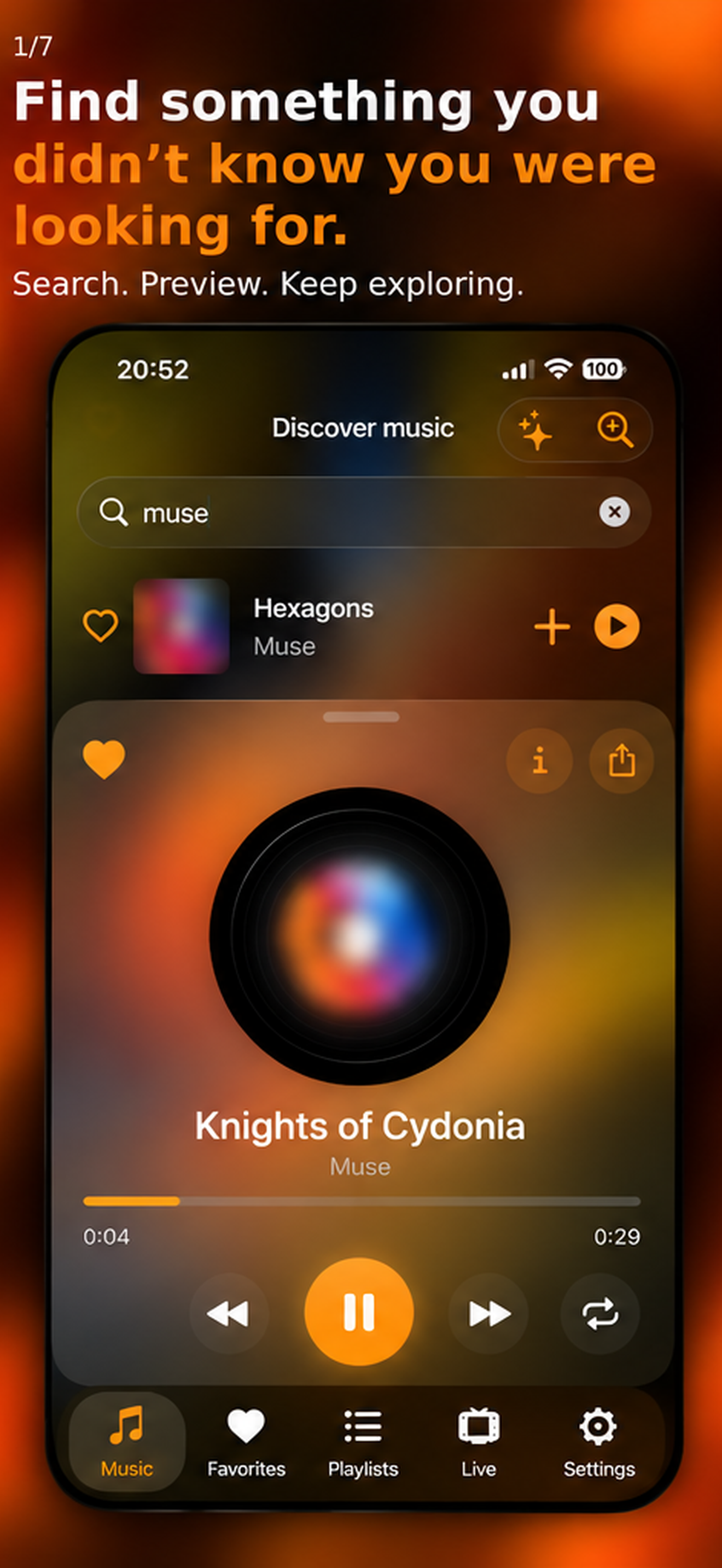 Discover music with dMusik