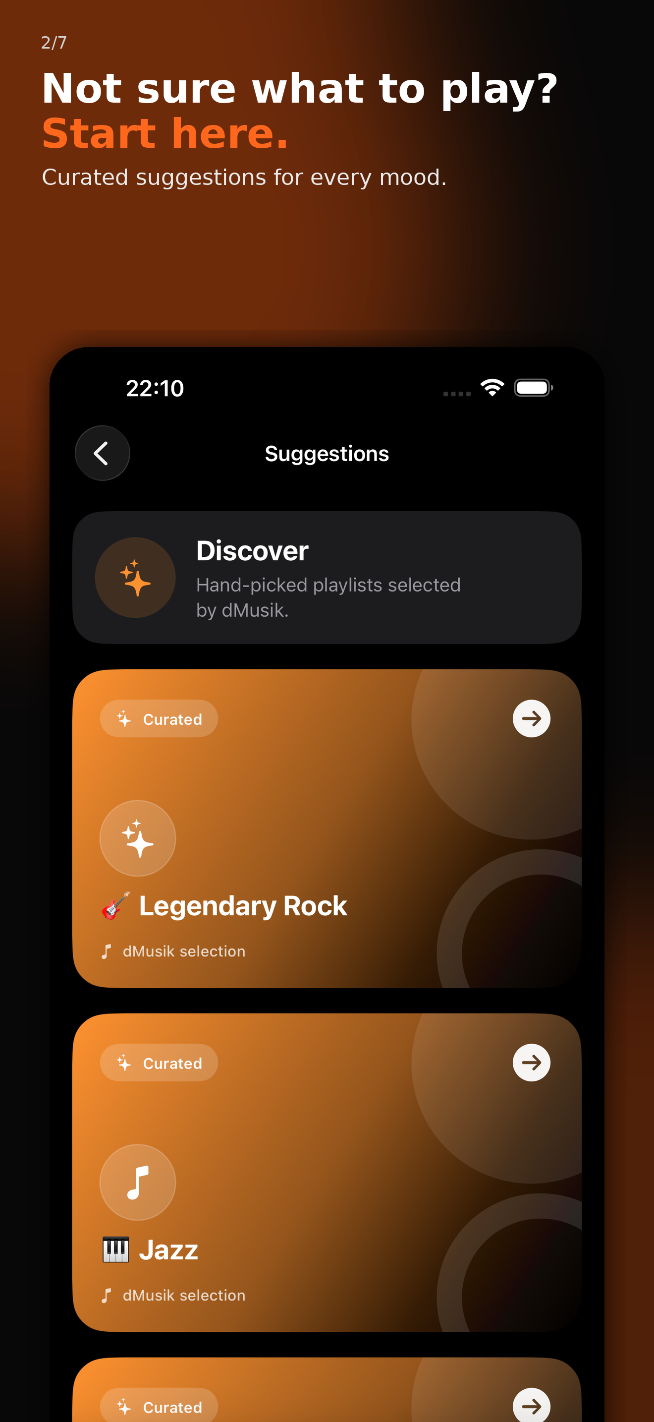 dMusik curated suggestions